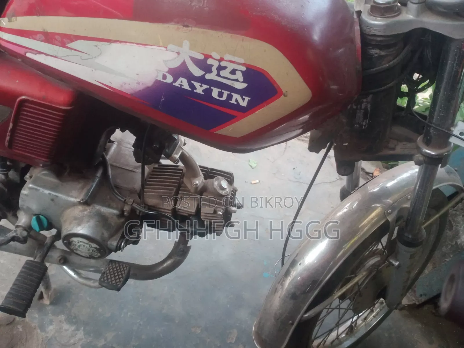 Dayun DY100-A 2005 Red