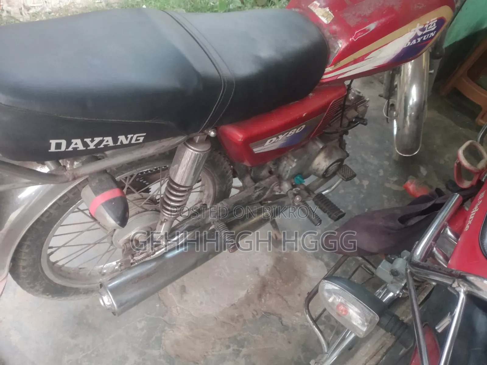 Dayun DY100-A 2005 Red