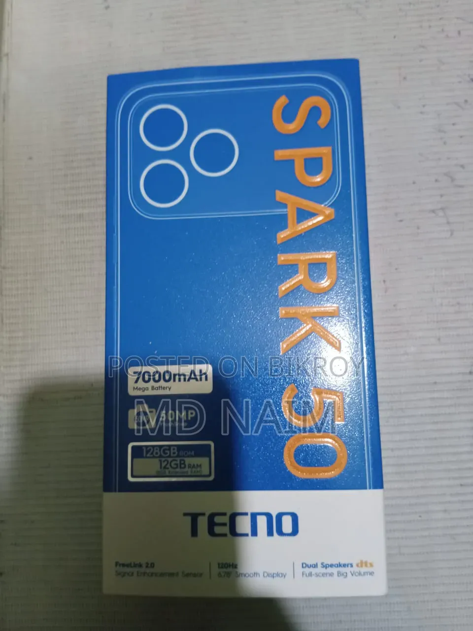 Tecno Spark 50 128 GB Blue
