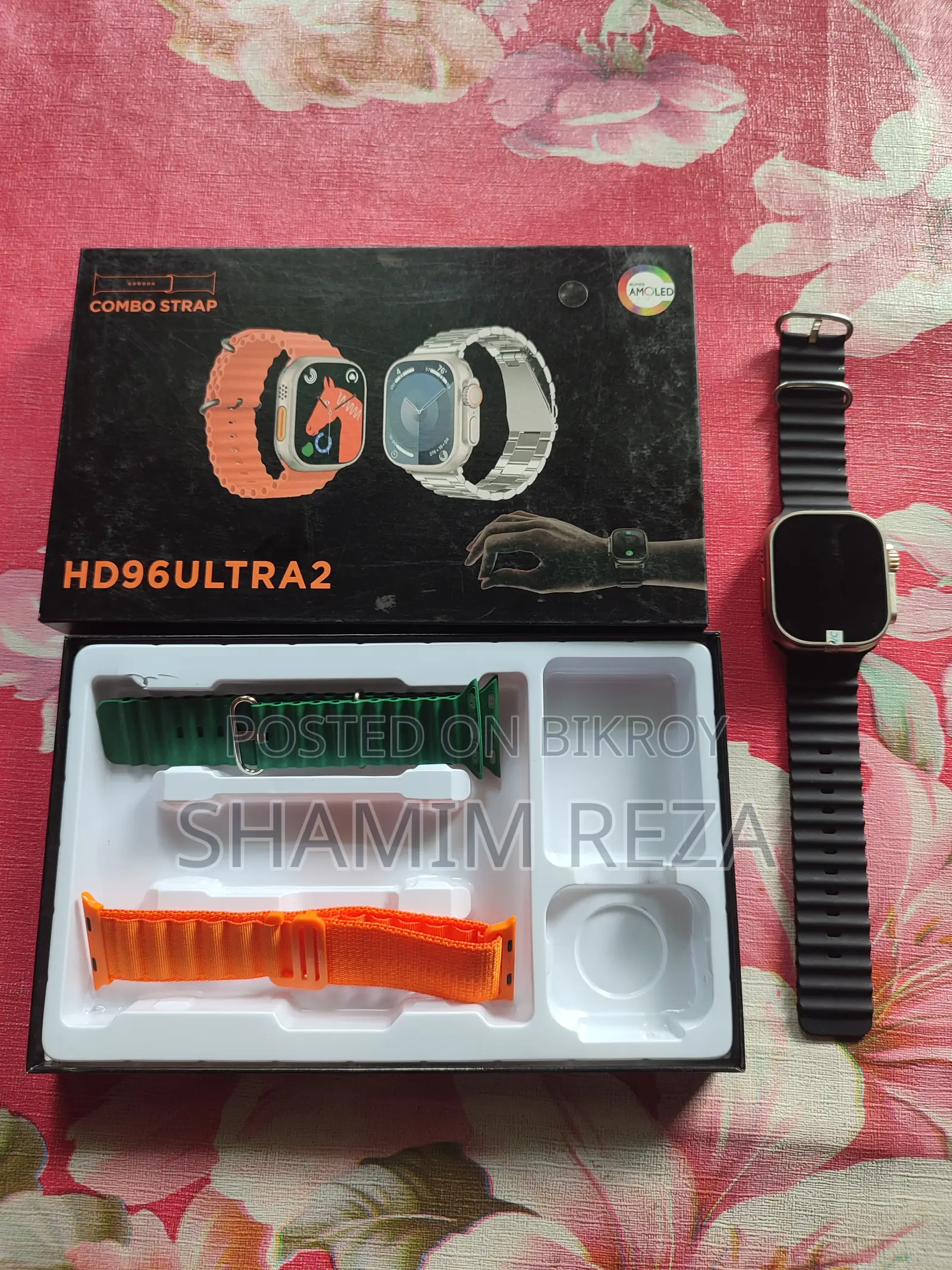 Smart Watch Super Amoled Touch Screen