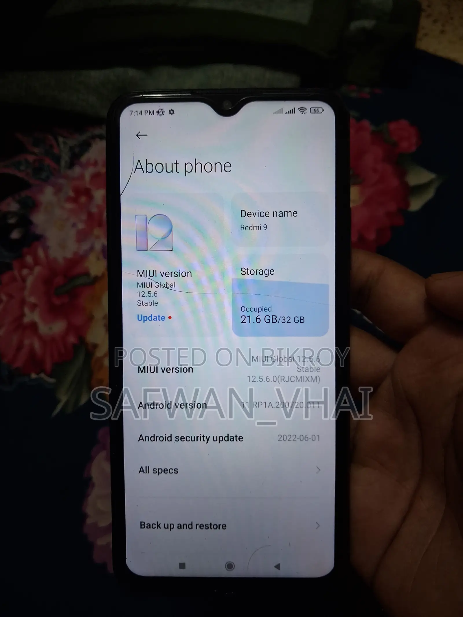 Xiaomi Redmi 9 32 GB Black