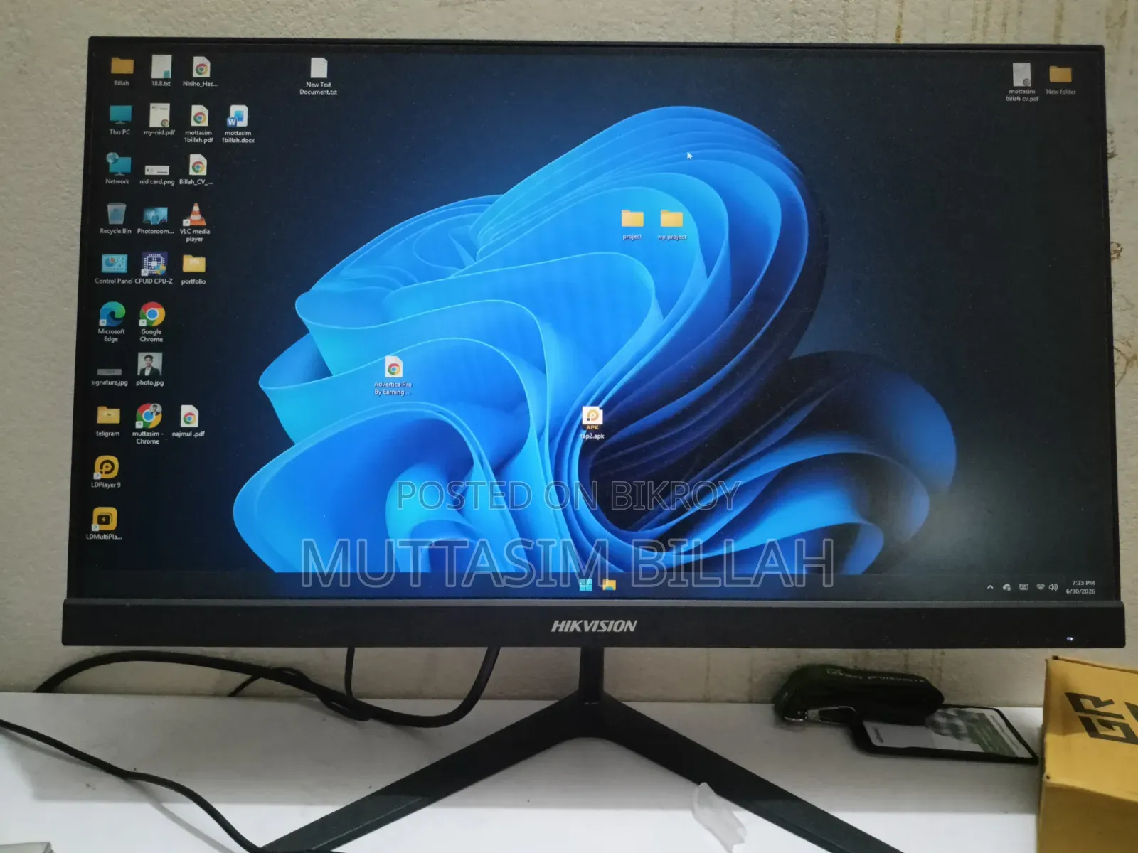 Desktop Computer 16GB Intel Core I5 SSD 256GB