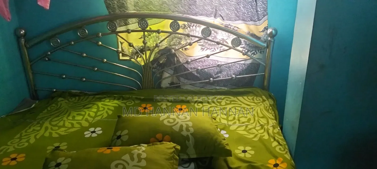 A Heavy Steel Bed for Sale