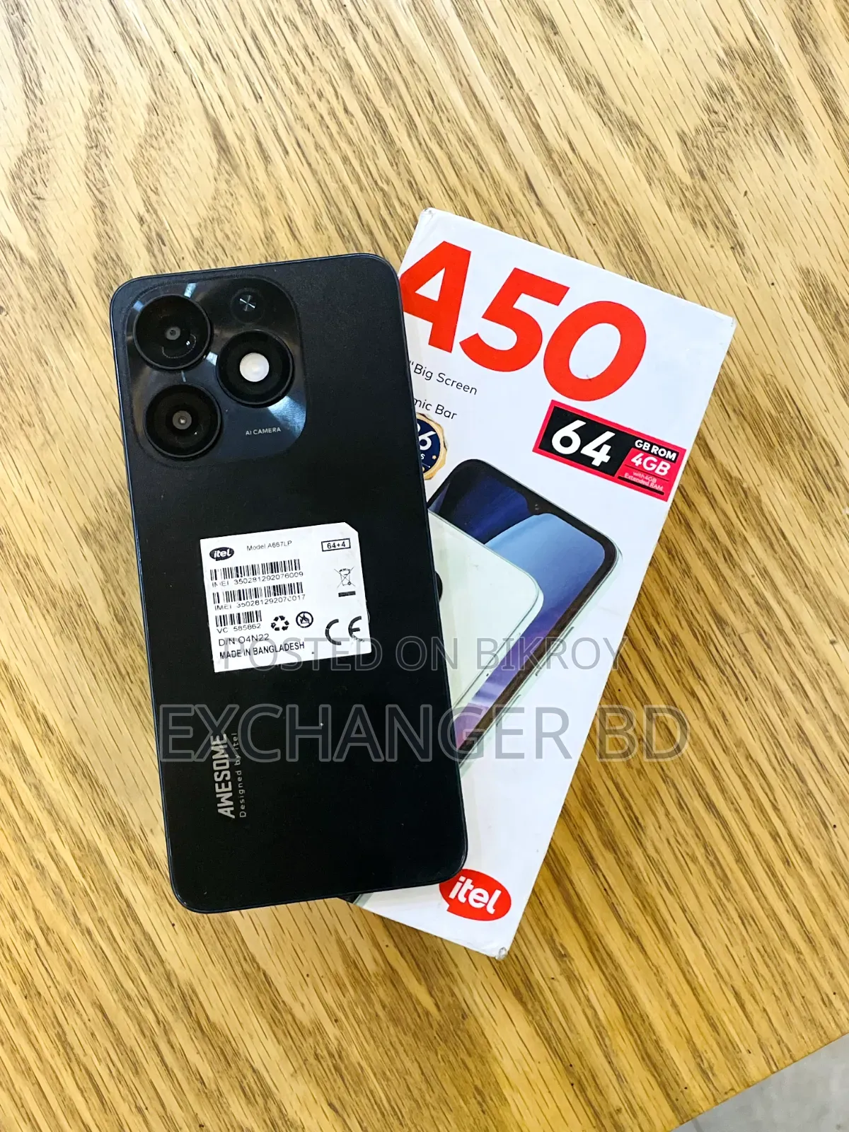 Itel A50 128 GB Black