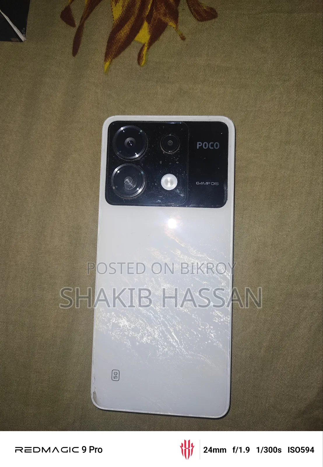 শাওমি পোকো এক্স৬ ২৫৬ জিবি সাদা