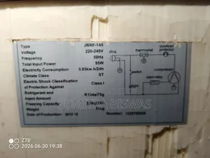 Used Refrigerator JRRF-145 (145l) – Good Working Condition