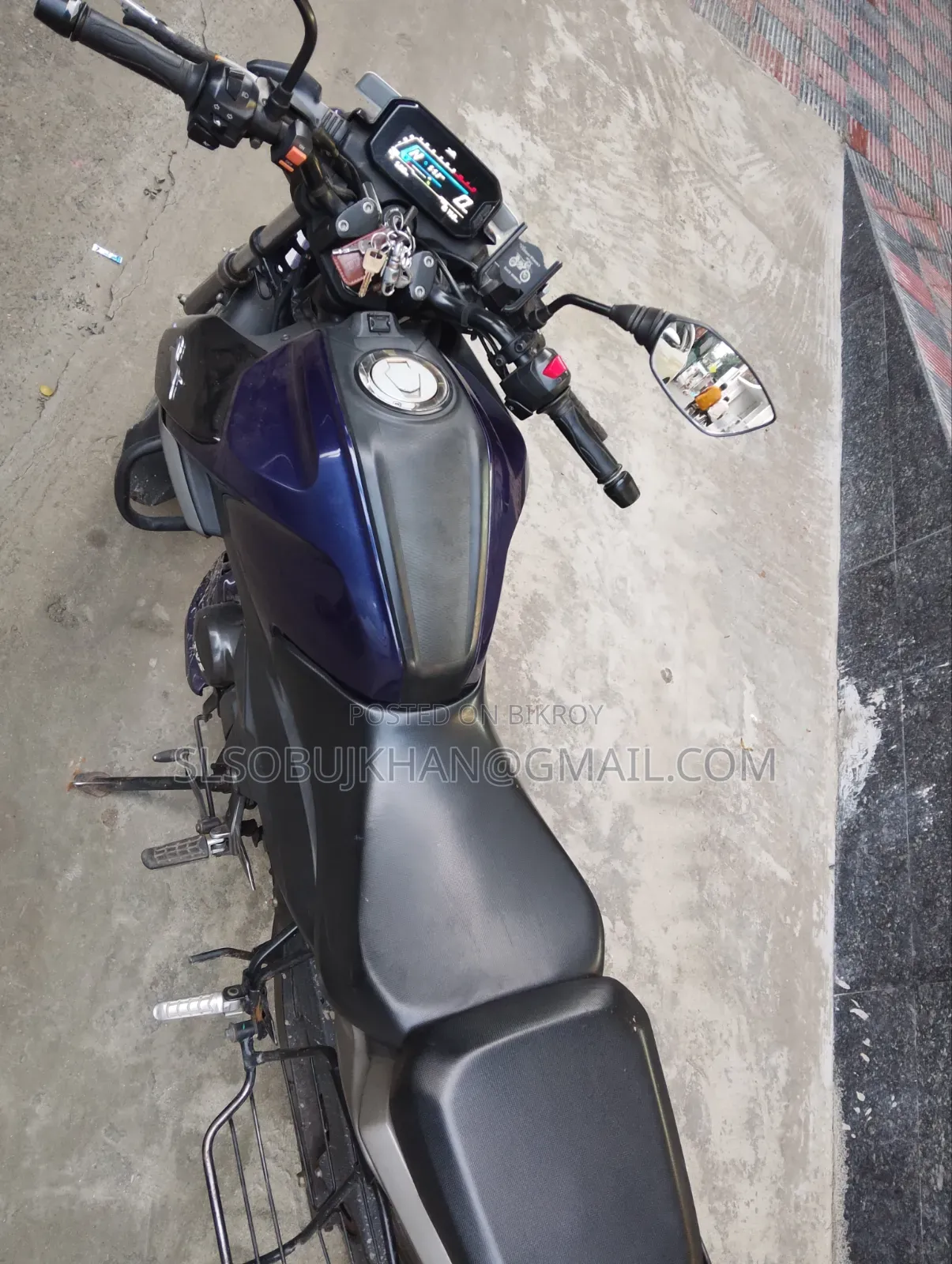 টিভিএস রাইডার ১২৫ ২০২২ নীল