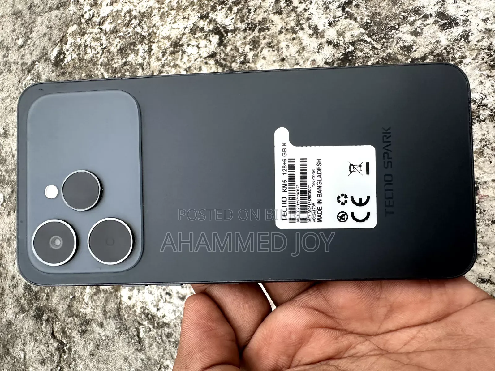 Tecno Spark 40 128 GB Black