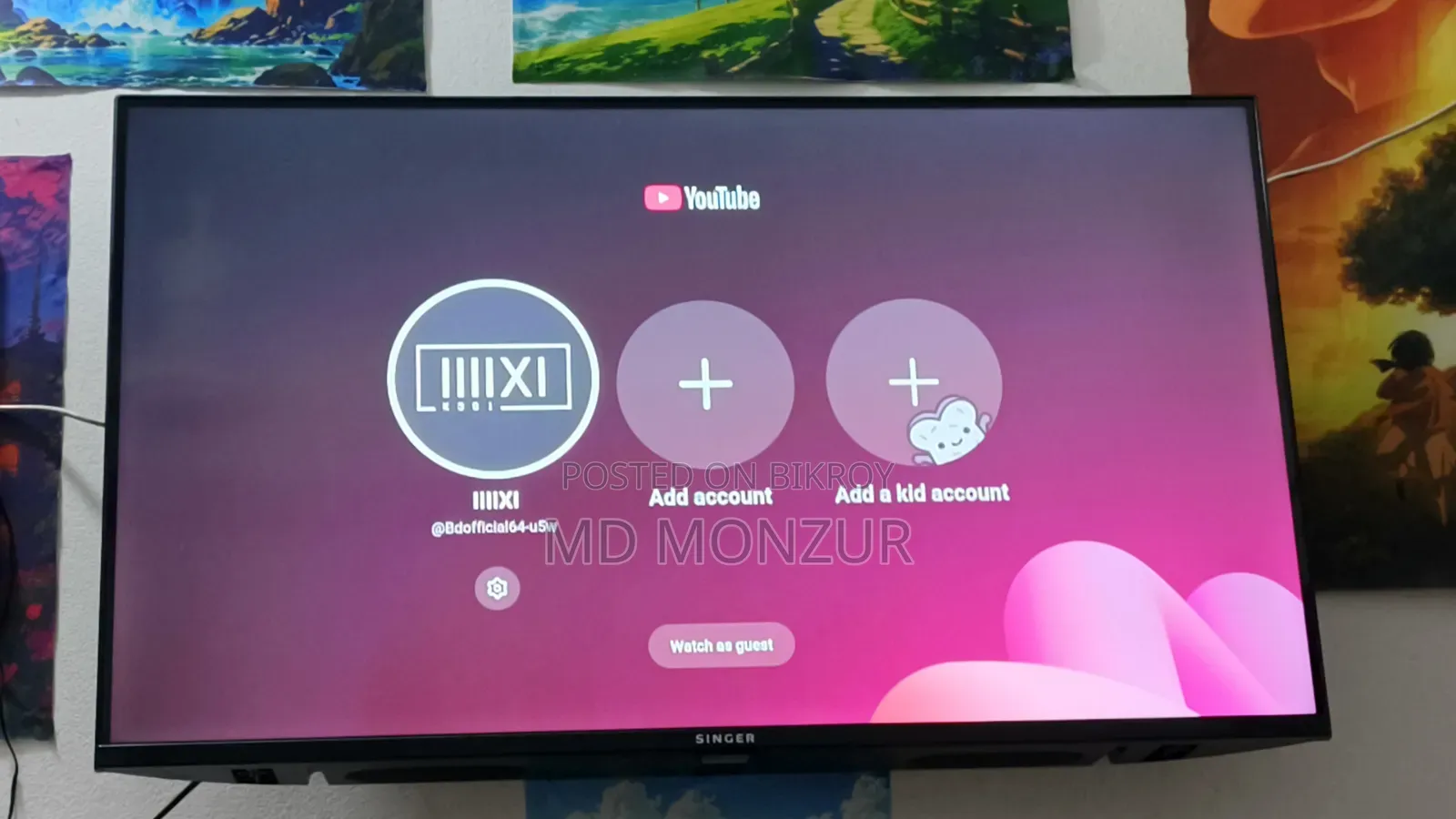 Singer R4 Android Tv