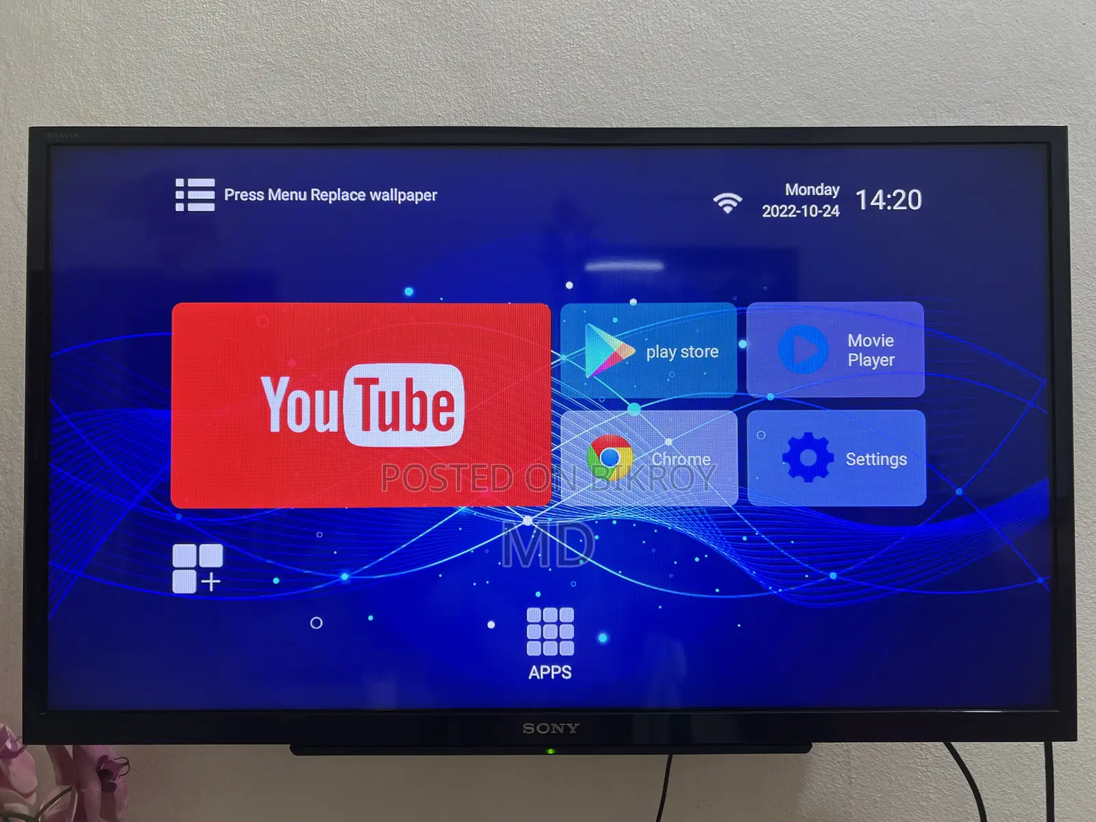 Sony Bravia 32'' Smart Android Tv (With Tx9 Pro Box)