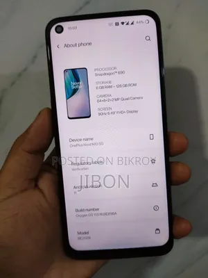 OnePlus Nord 128 GB Blue
