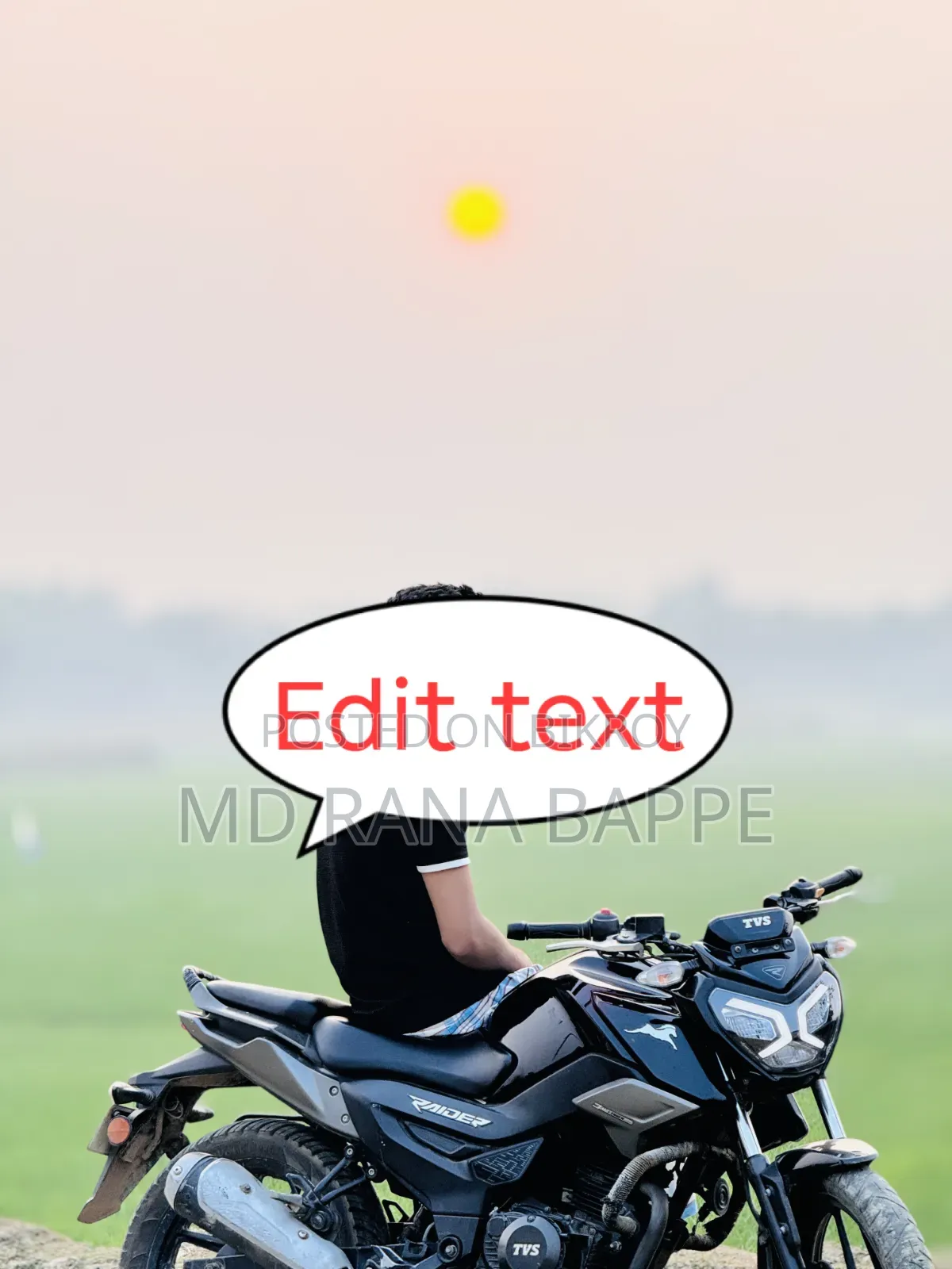 TVS Raider 125 2023 Black