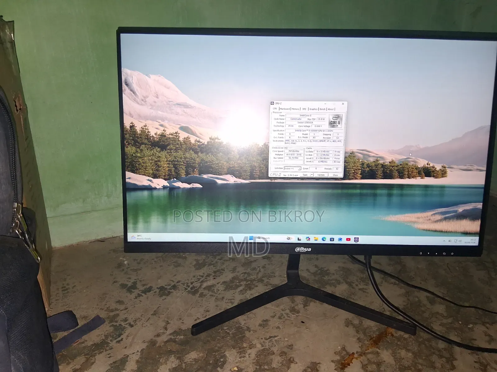 Desktop Computer 8GB Intel Core i5 SSD 256GB