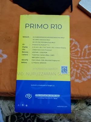 Walton Primo R8 64 GB Blue