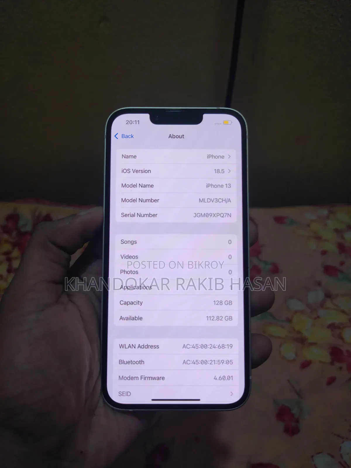 Apple iPhone 13 128 GB White