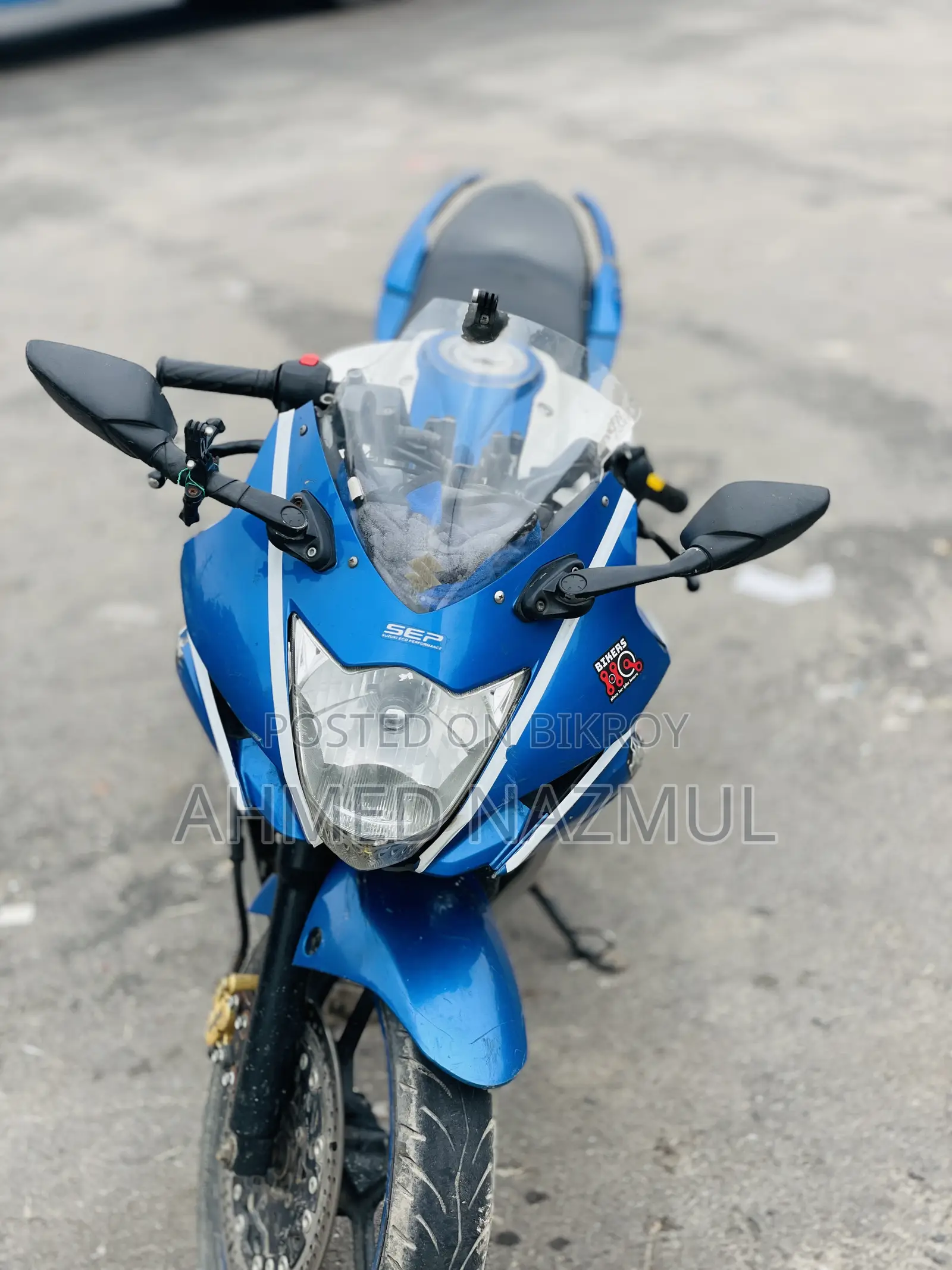 Suzuki Gixxer SF 2017 White