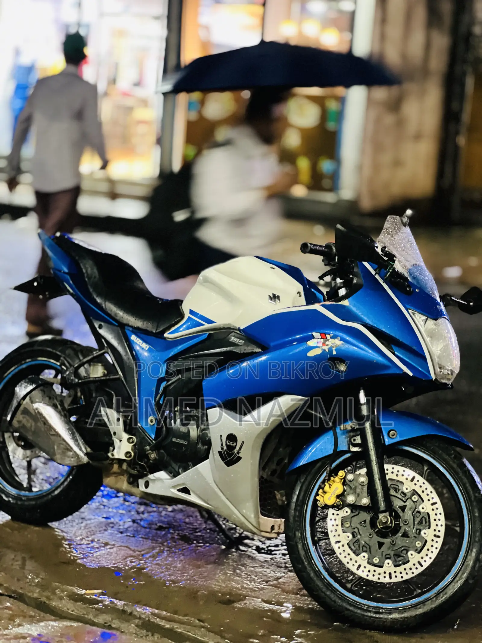 Suzuki Gixxer SF 2017 White