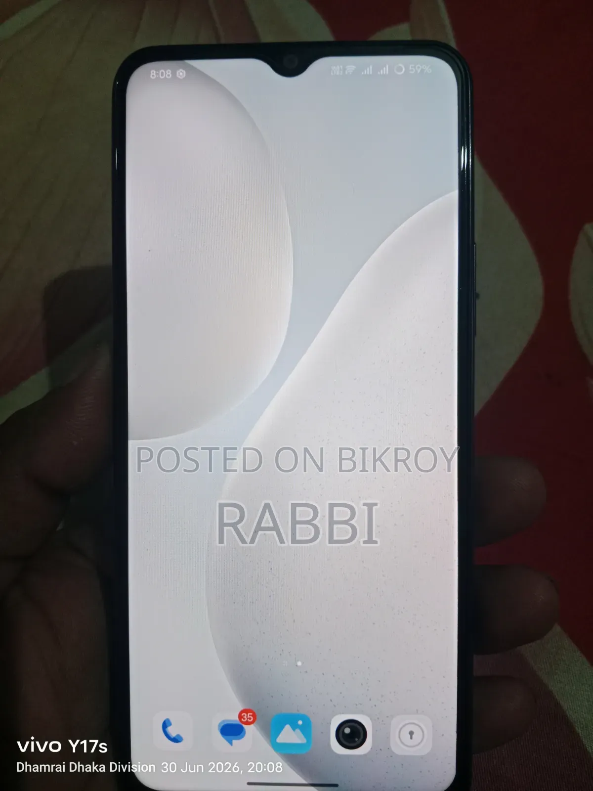 Vivo Y17 128 GB Gray