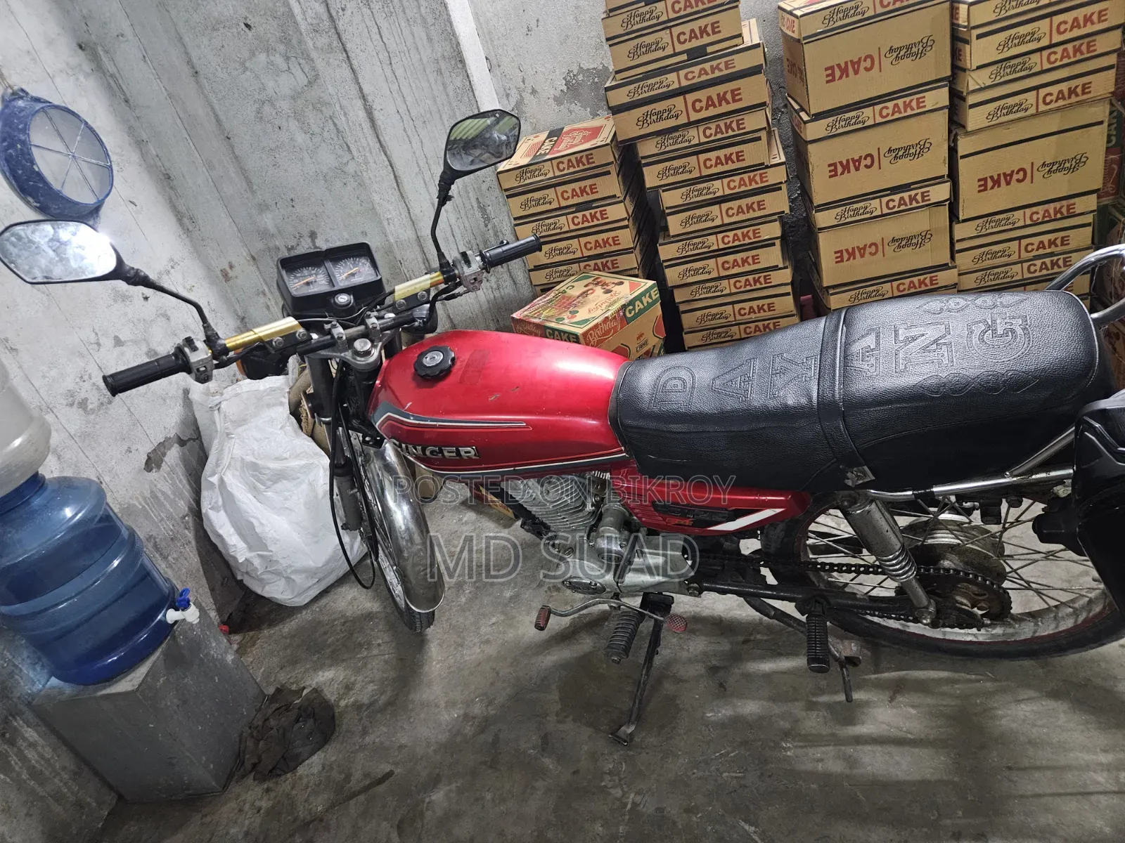 মোটরসাইকেল ২০০৯ লাল