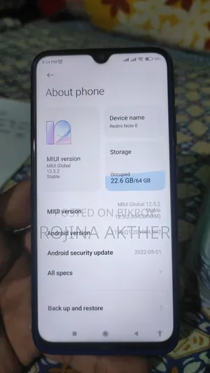 Xiaomi Redmi Note 8 64 GB Blue