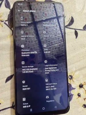 Realme X 128 GB Blue