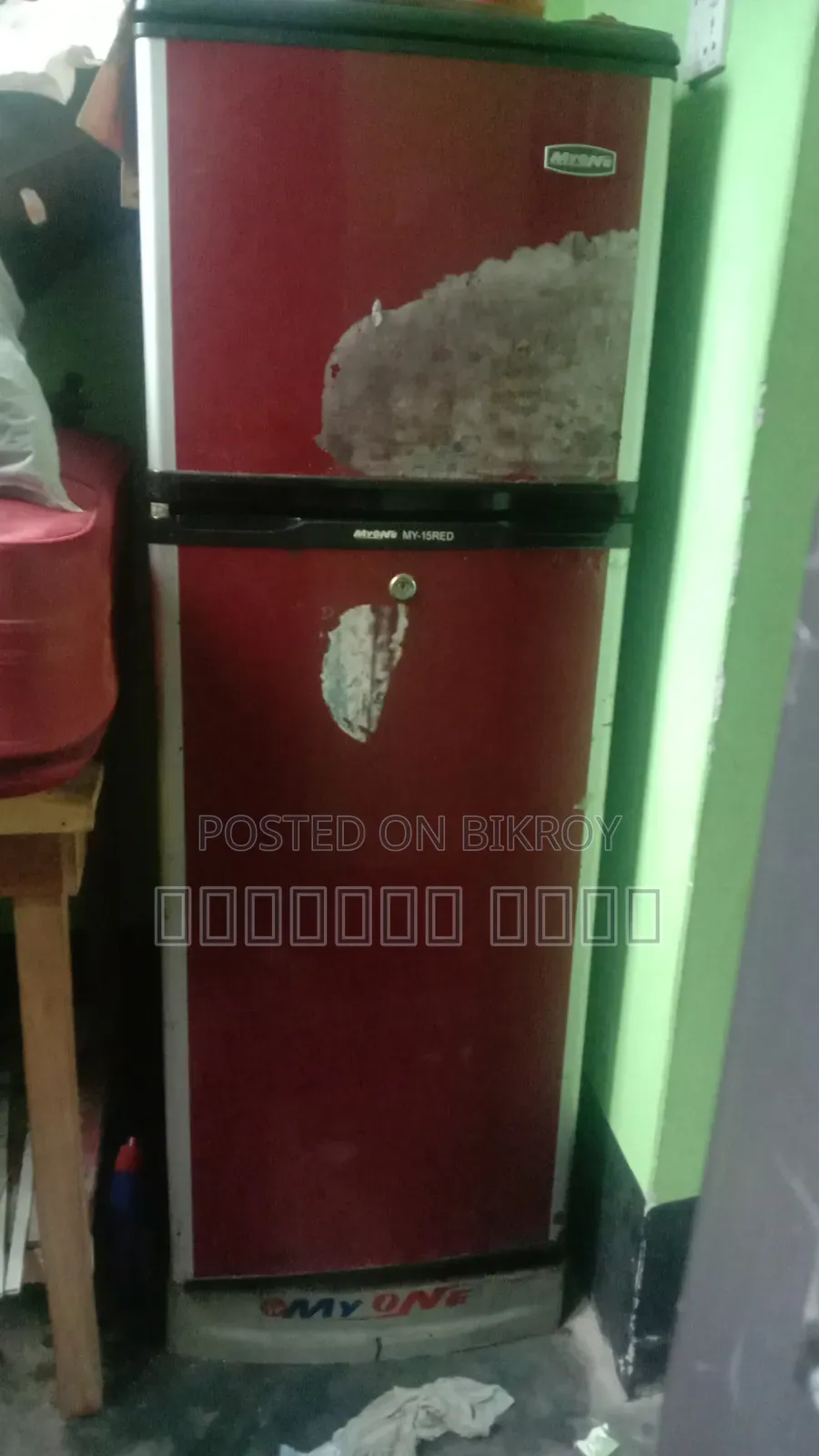 বিক্রি হবে: Myone My-15red পুরাতন ফ্রিজ* 