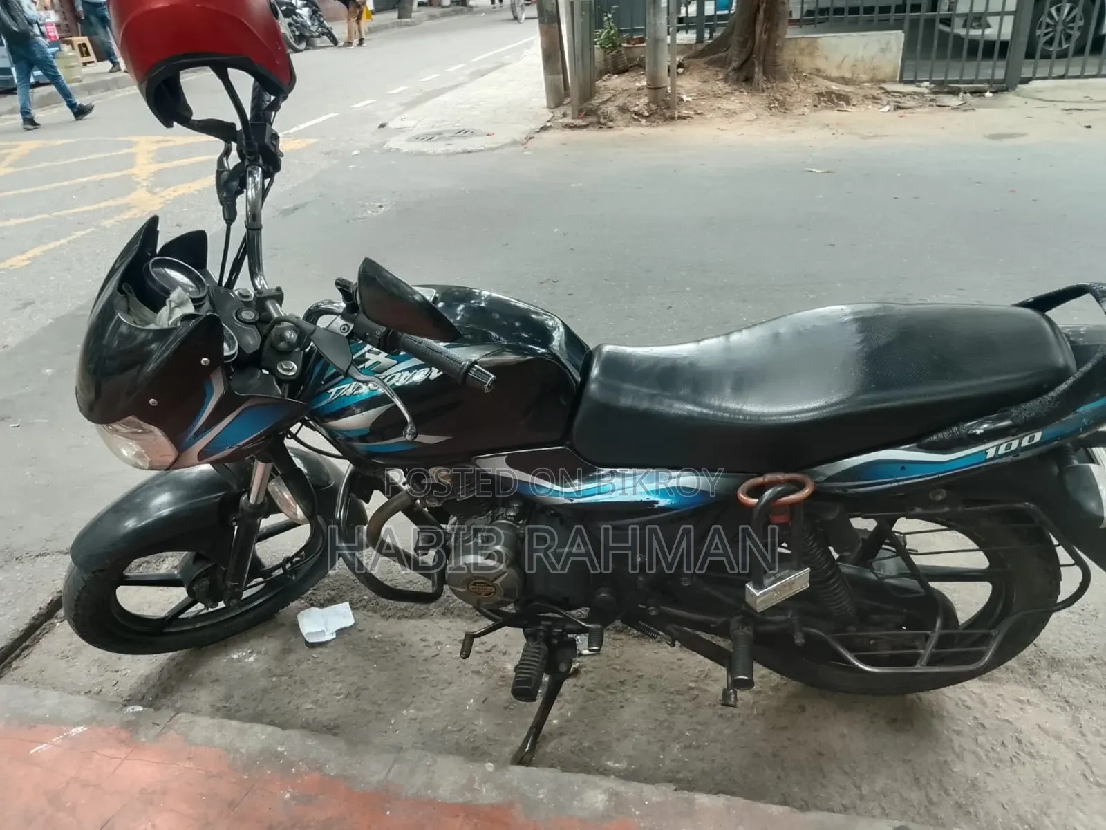 Bajaj Discover 100 2015 Blue