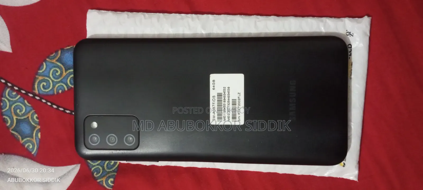 Samsung Galaxy A03s 64 GB Black