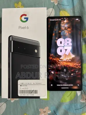 Google Pixel 6 128 GB Black