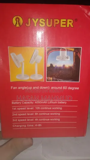 Mini Charging Fan Jy 2218