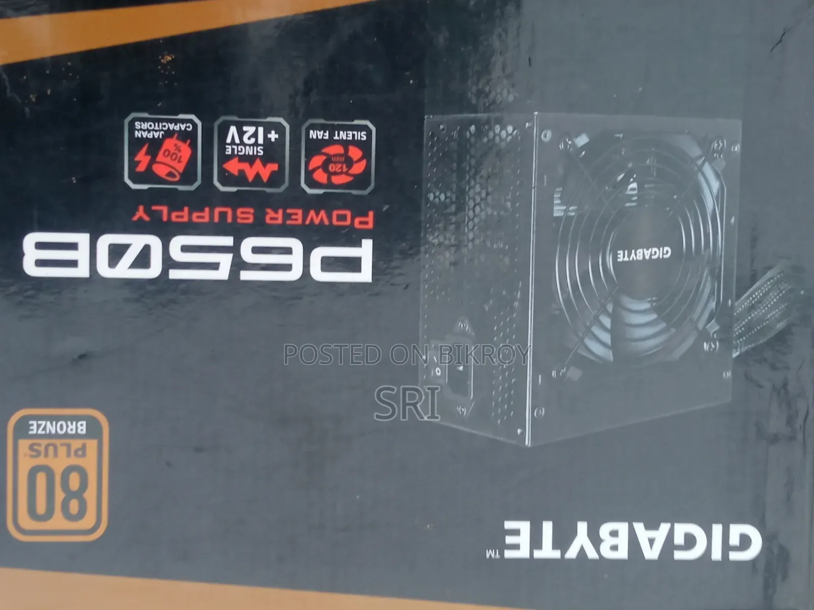 Gigabyte P650b 650w 80 Plus Bronze Power Supply