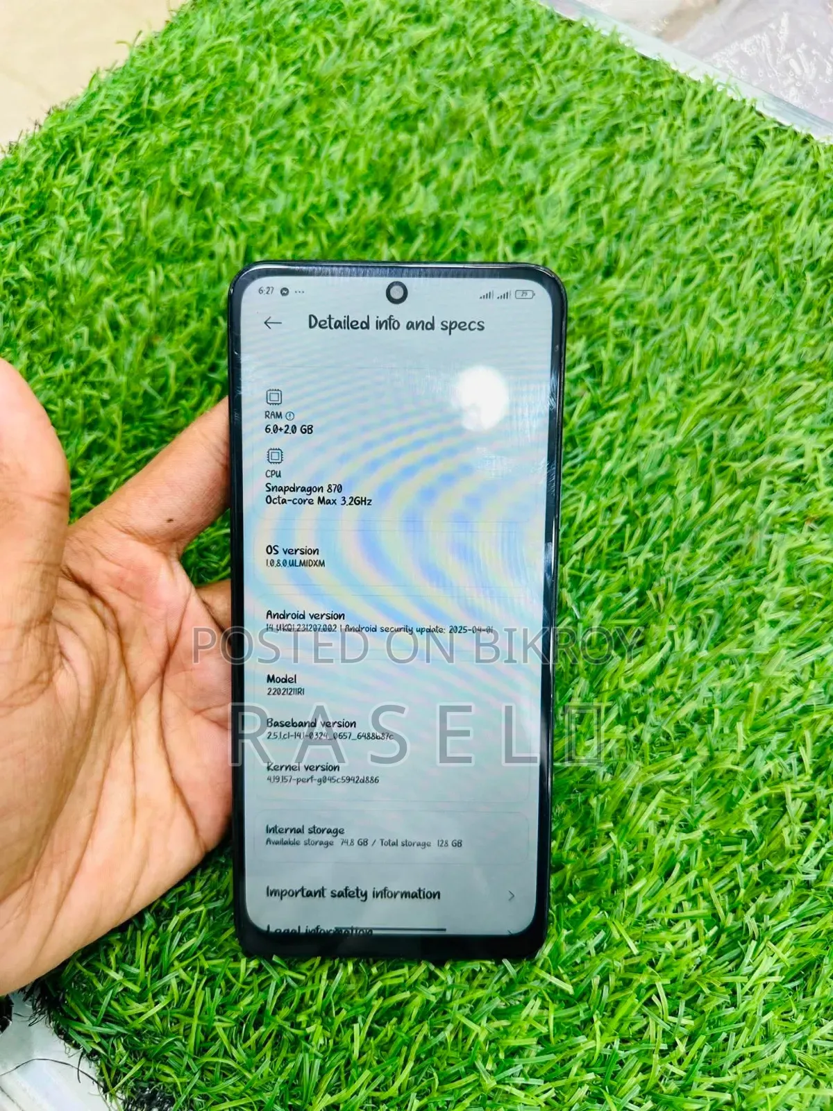 Xiaomi Poco F4 128 GB Black