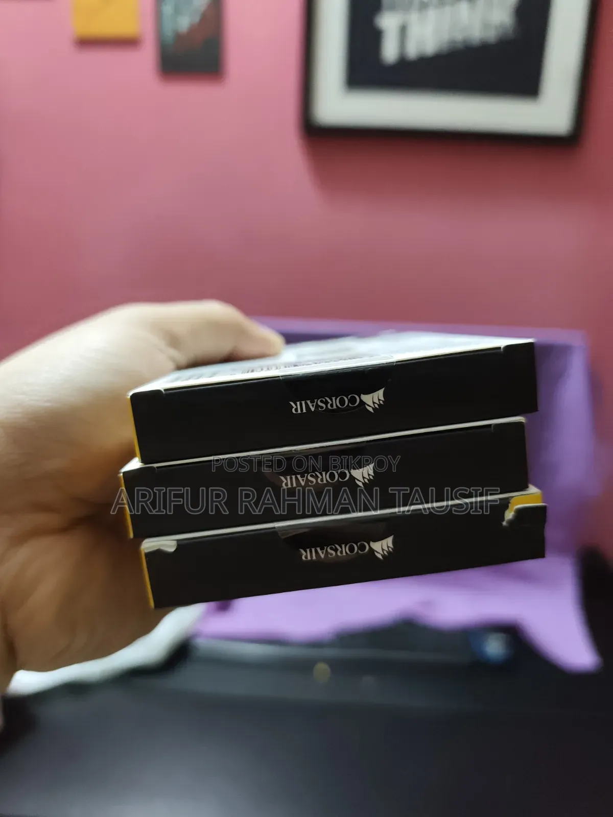 3pcs Corsair Vengeance LPX 8gb Ddr4 3200mhz Desktop Ram