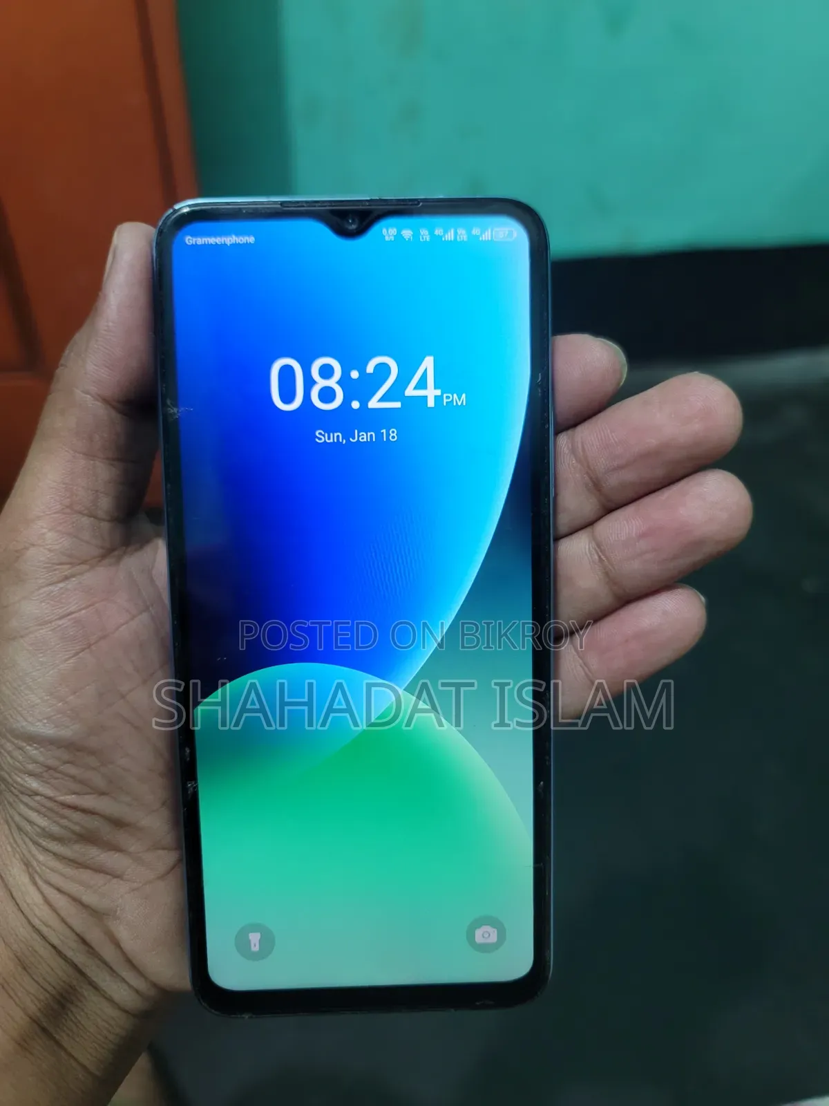 Itel A70 128 GB Green