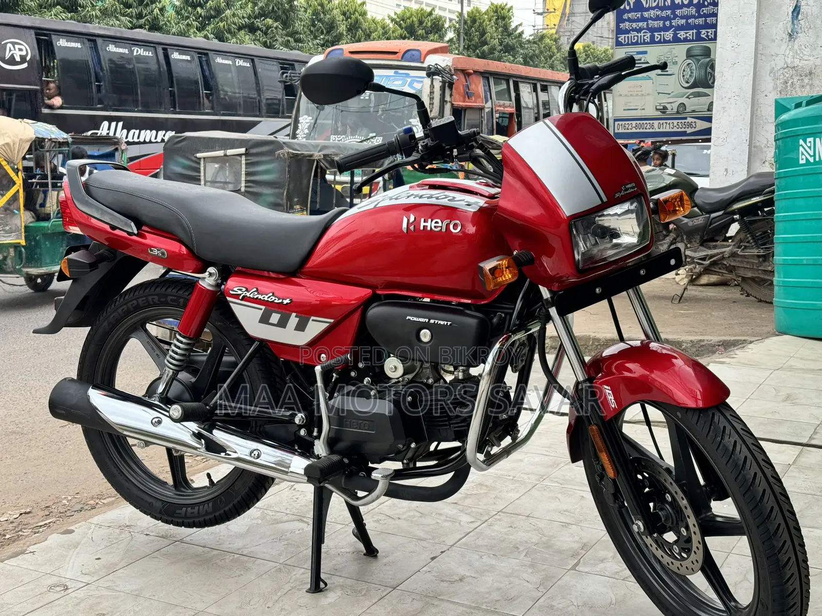 Hero Splendor Plus I3s IBS 2026 Red