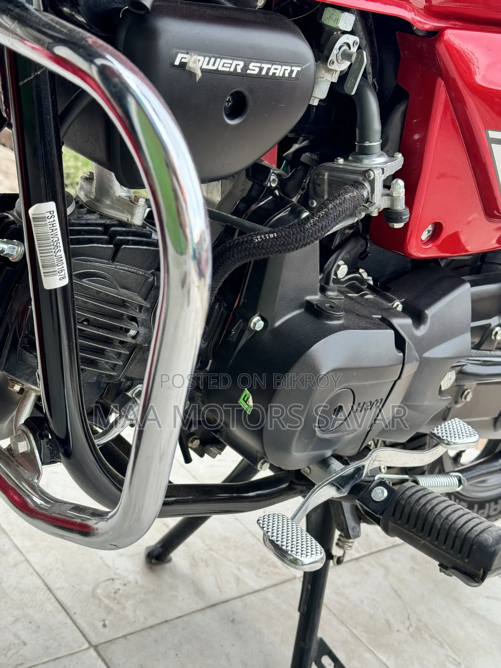 Hero Splendor Plus I3s IBS 2026 Red