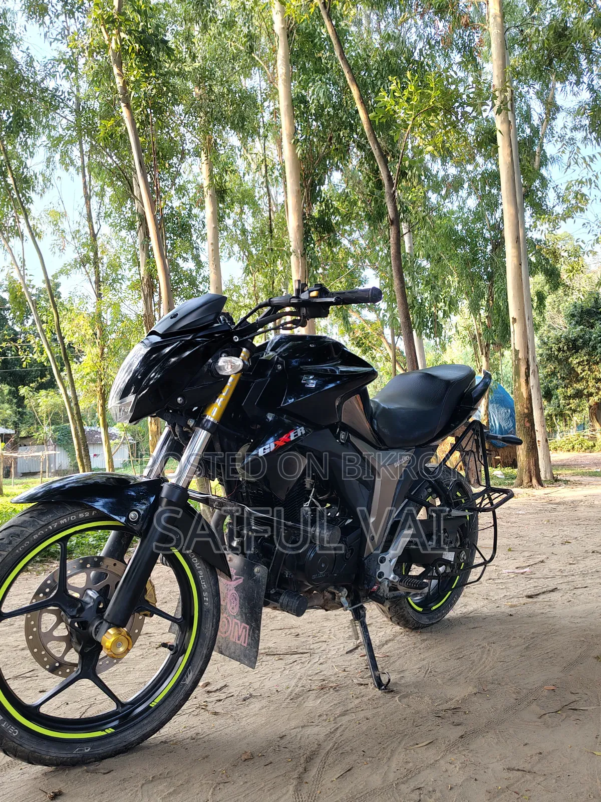 Suzuki Gixxer Monotone 2024 Black