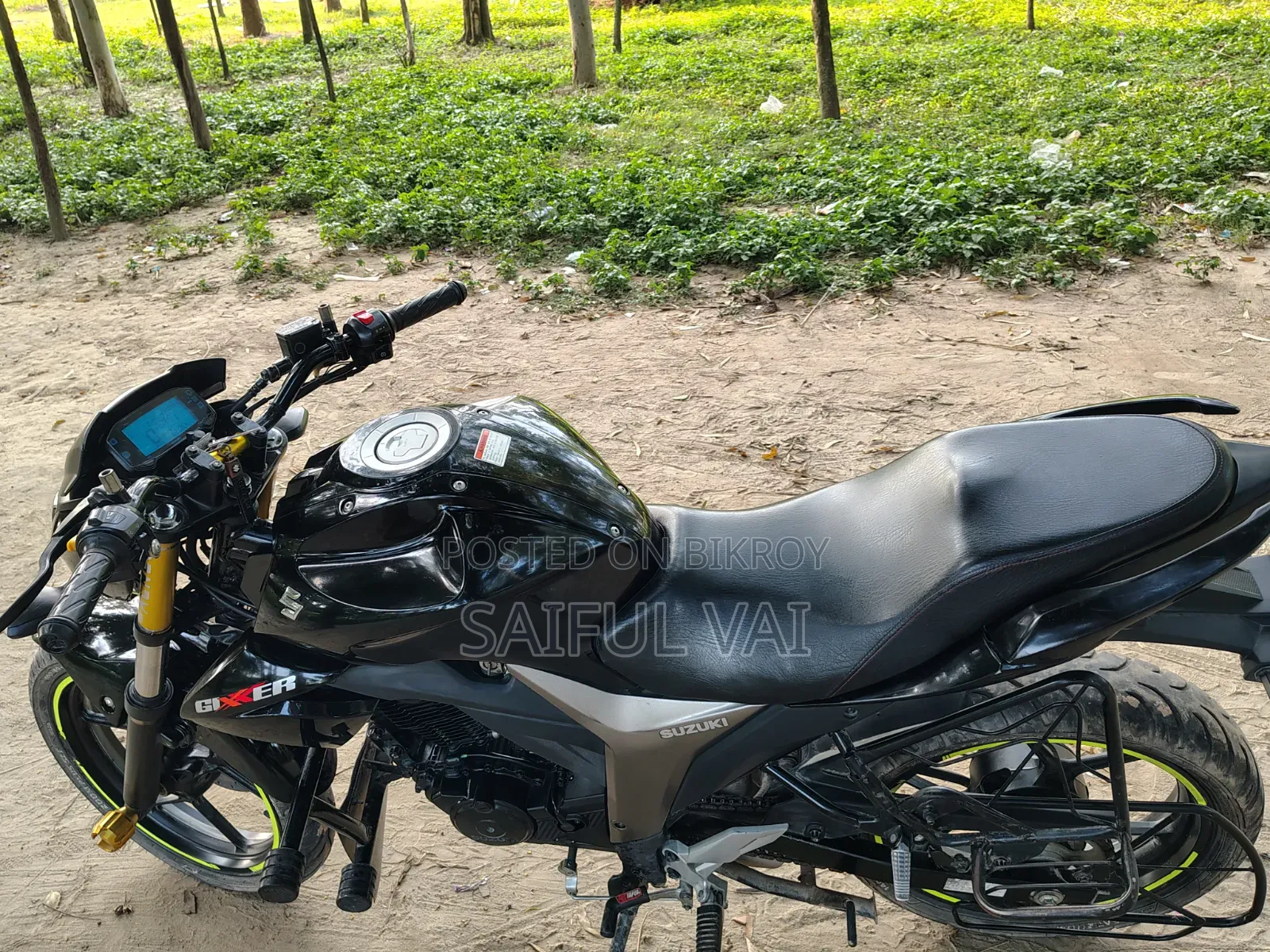 Suzuki Gixxer Monotone 2024 Black