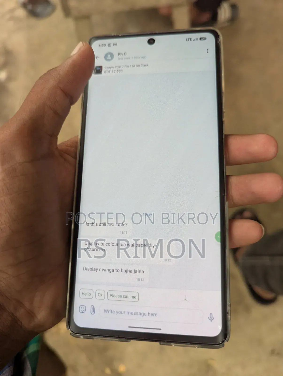 Google Pixel 7 Pro 128 GB Gray