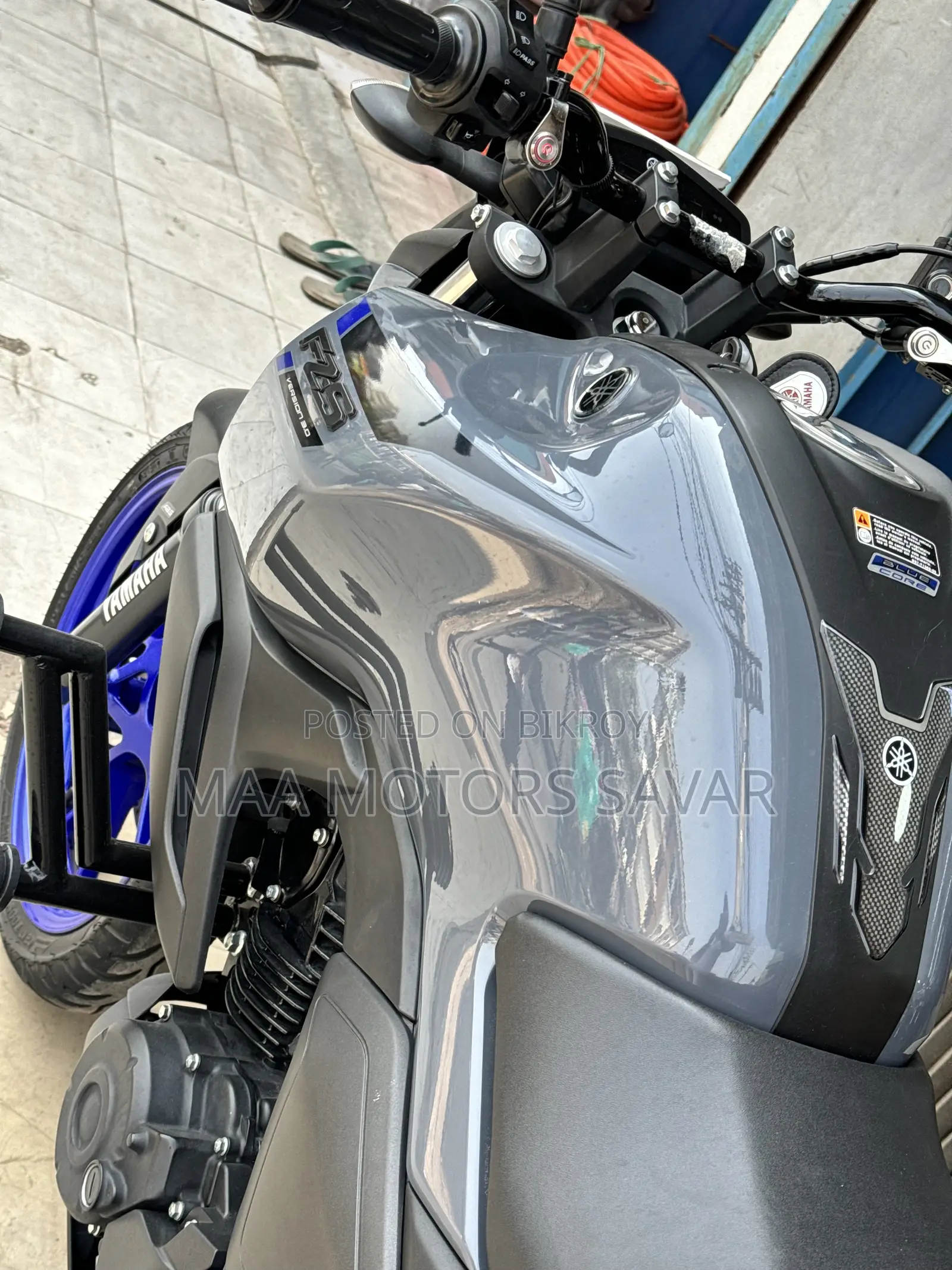 Yamaha FZS V3 2025 Gray
