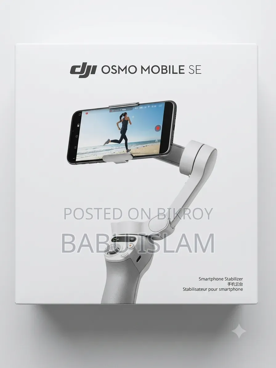 Dji Ozmo Mobile Se 3-Xs Gimbal and Smartphone Stabilizer