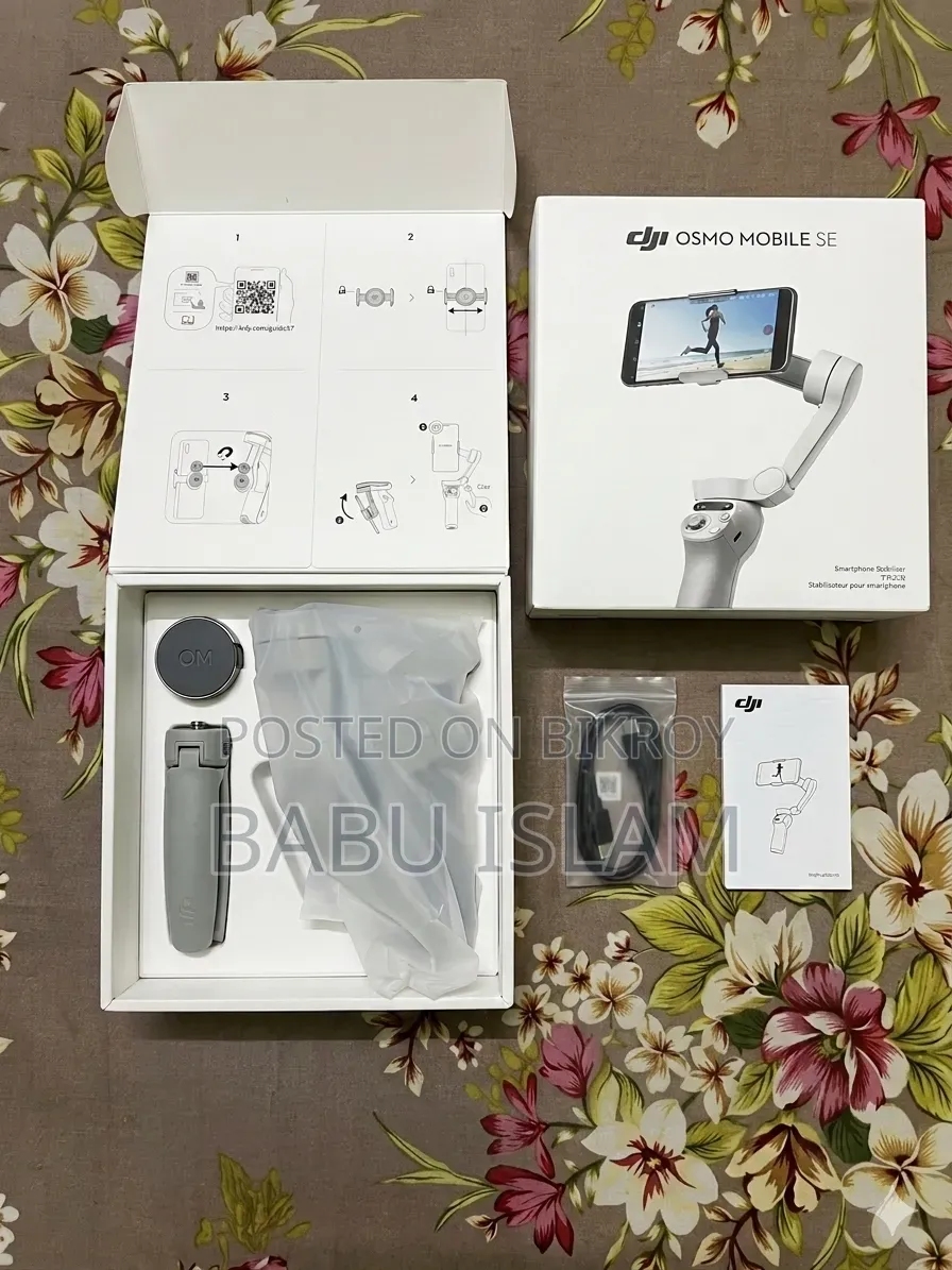 Dji Ozmo Mobile Se 3-Xs Gimbal and Smartphone Stabilizer