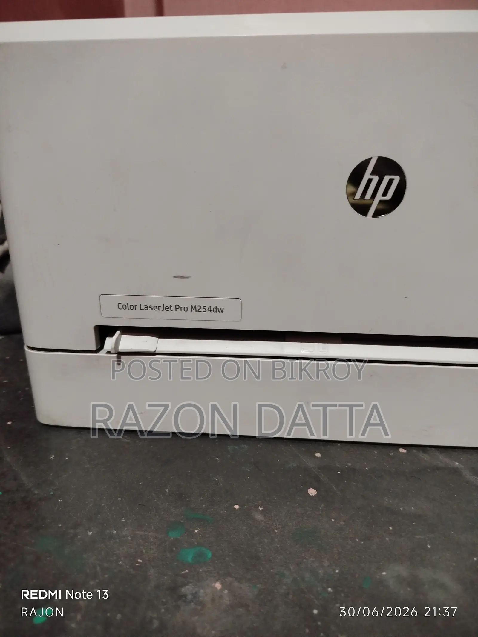 HP Color LaserJet Pro M254dw (Wi-Fi Auto Duplex) Fresh Condition
