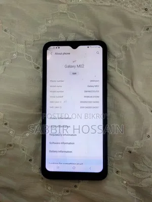 Samsung Galaxy M02 32 GB Black