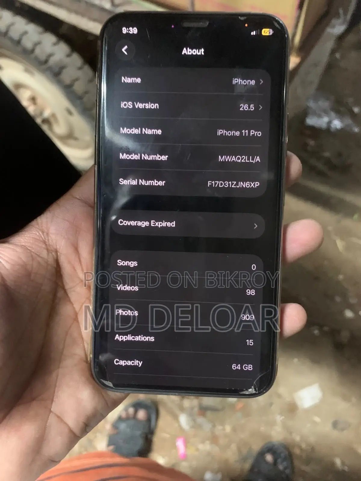 Apple iPhone 11 Pro 64 GB Gold
