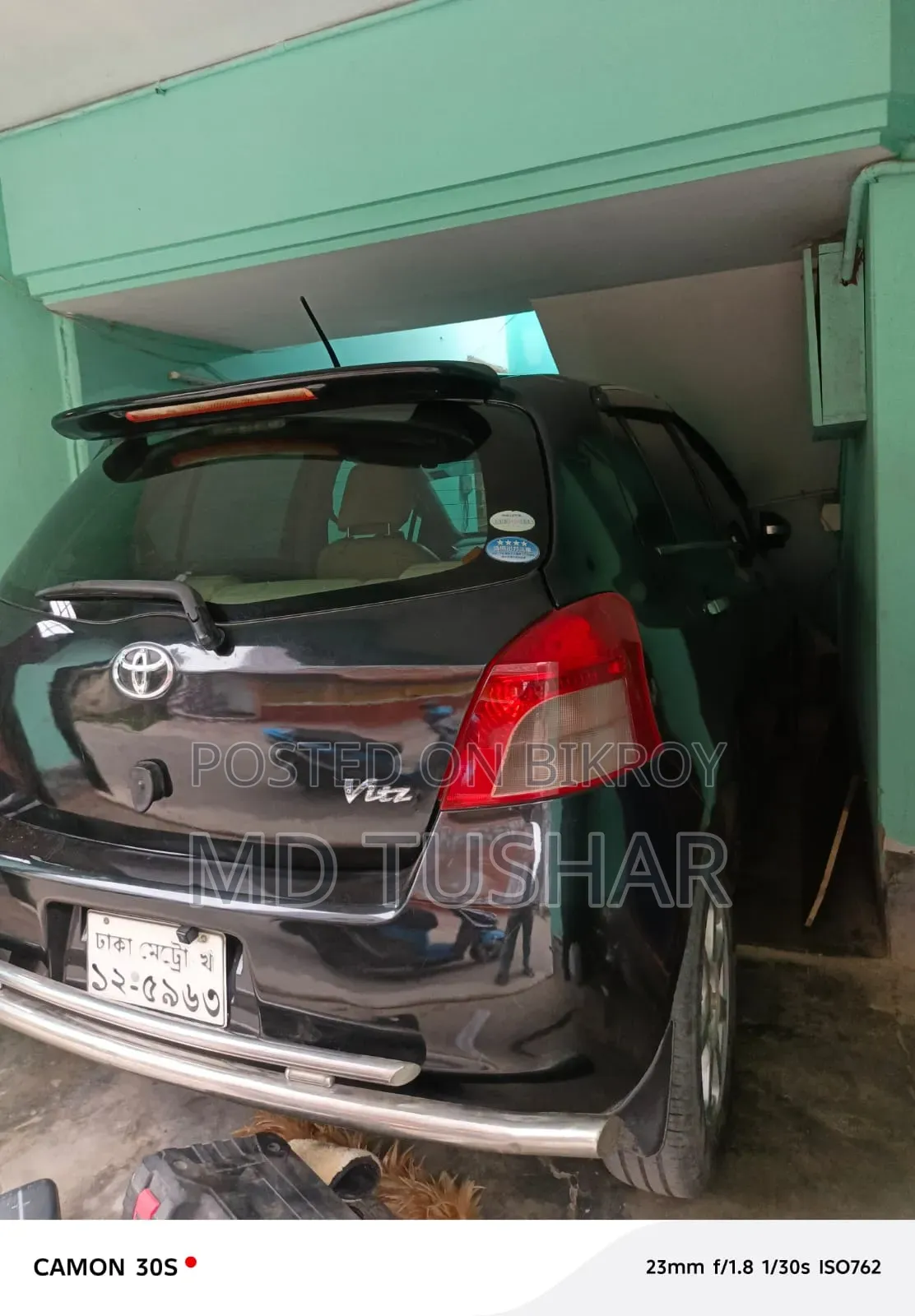 Toyota Vitz 2005 Black