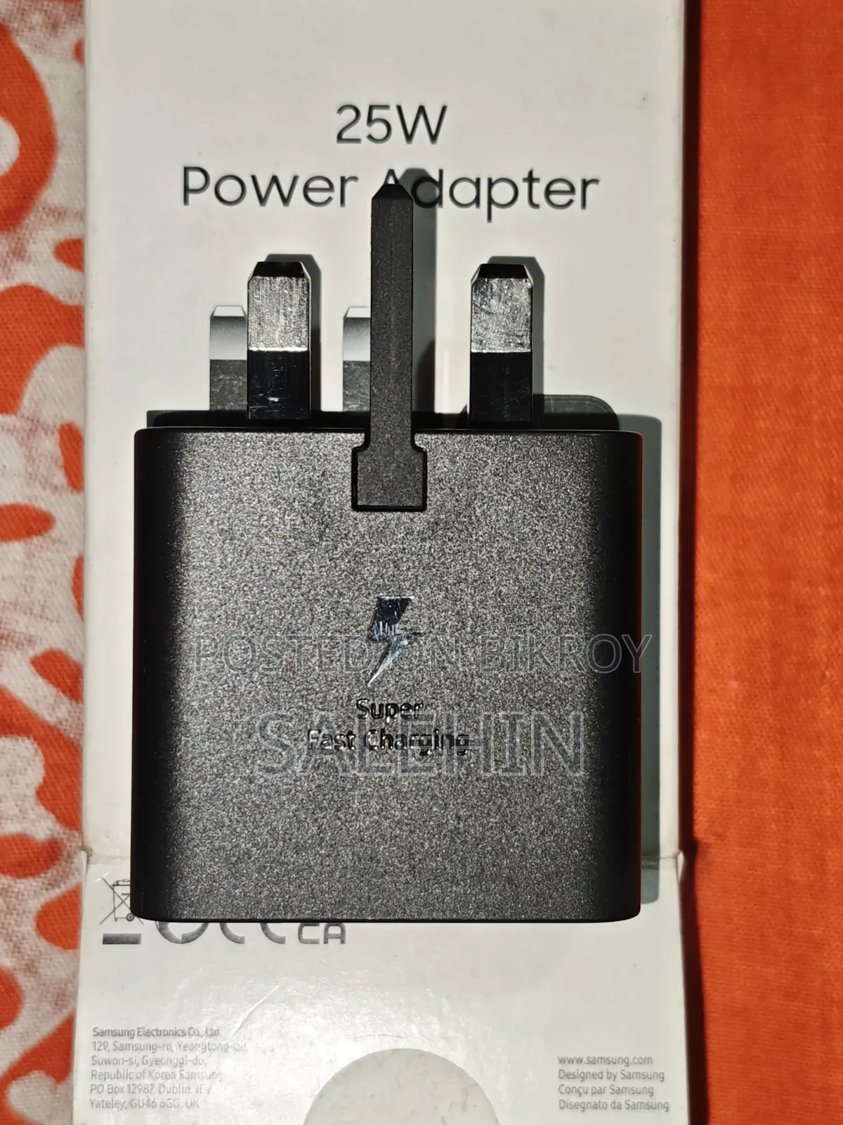Samsung 25W USB-C Power Adapter