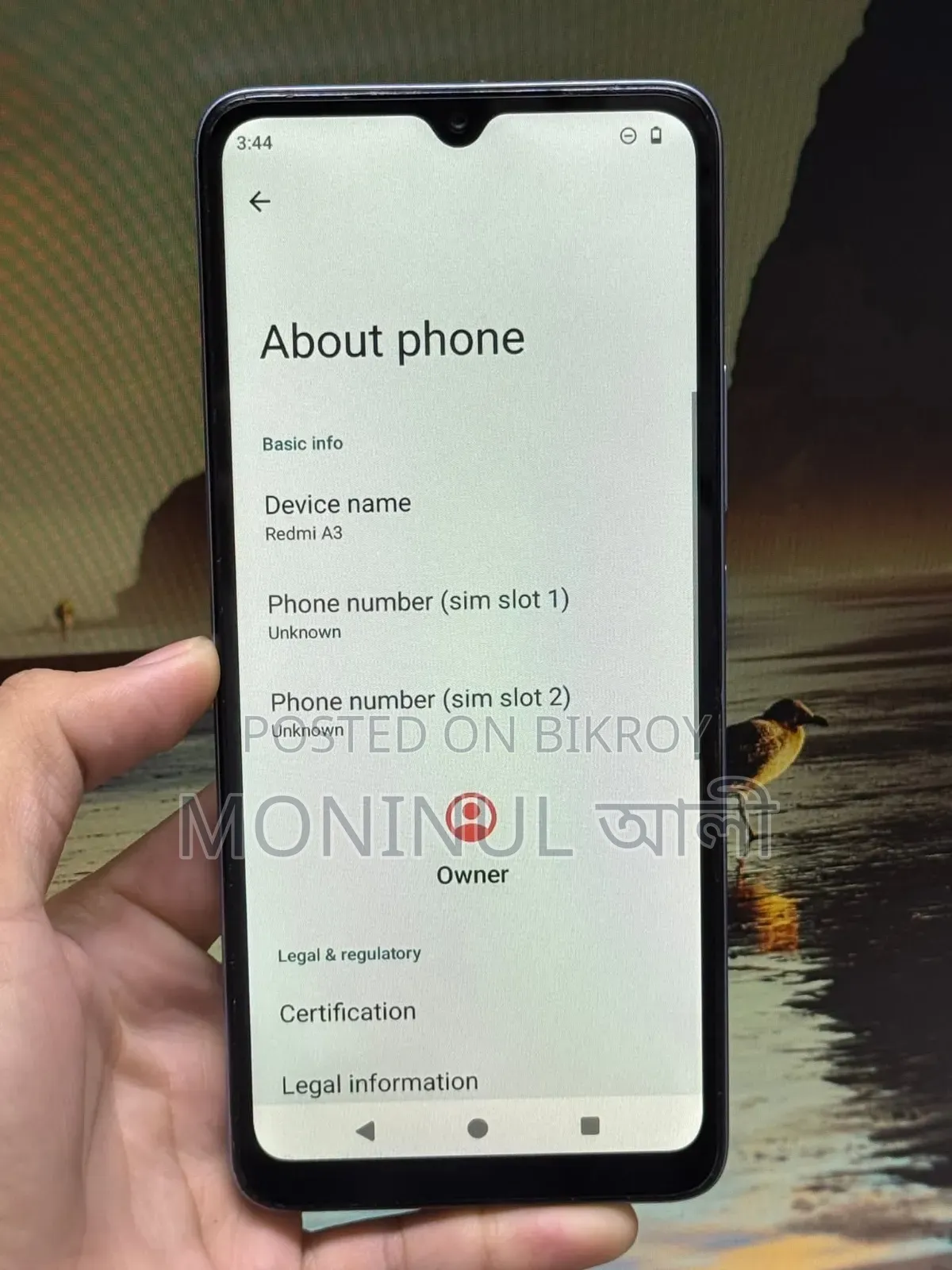 Xiaomi Redmi A3 64 GB Blue