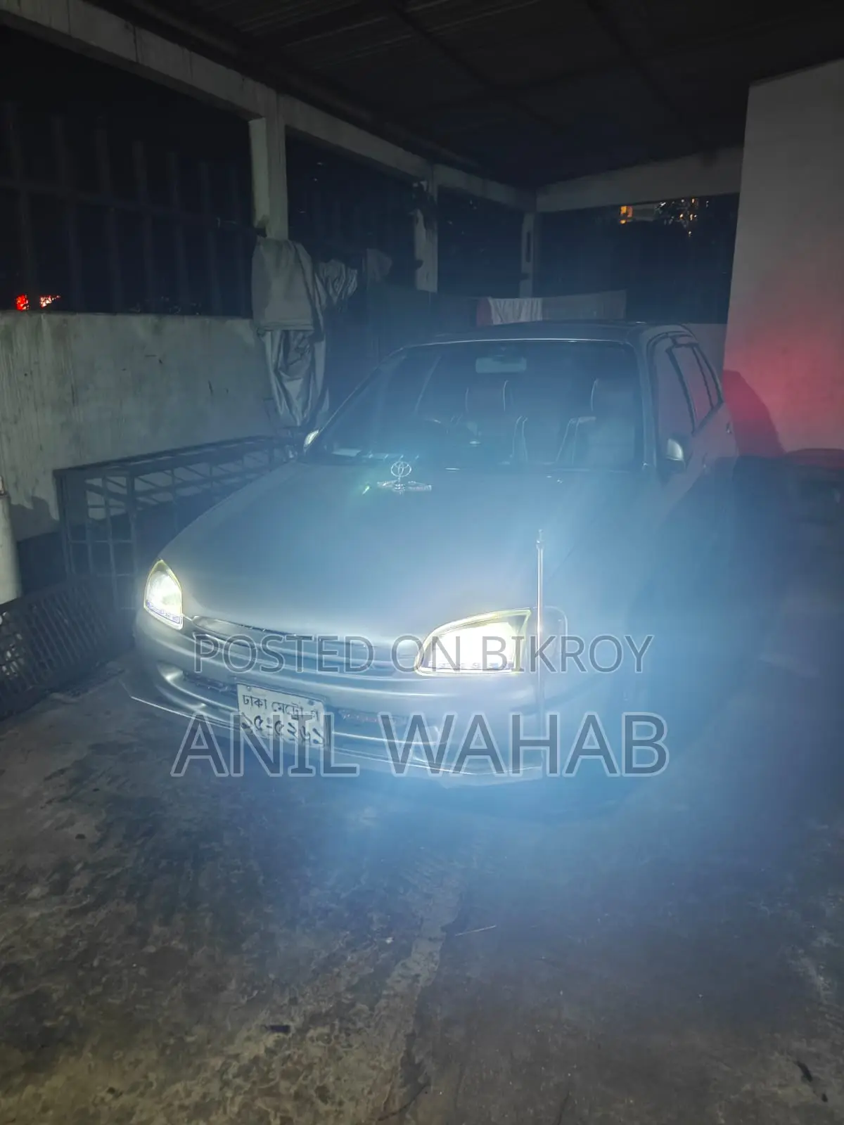 টয়োটা স্টারলেট ১৯৯৮ সিলভার