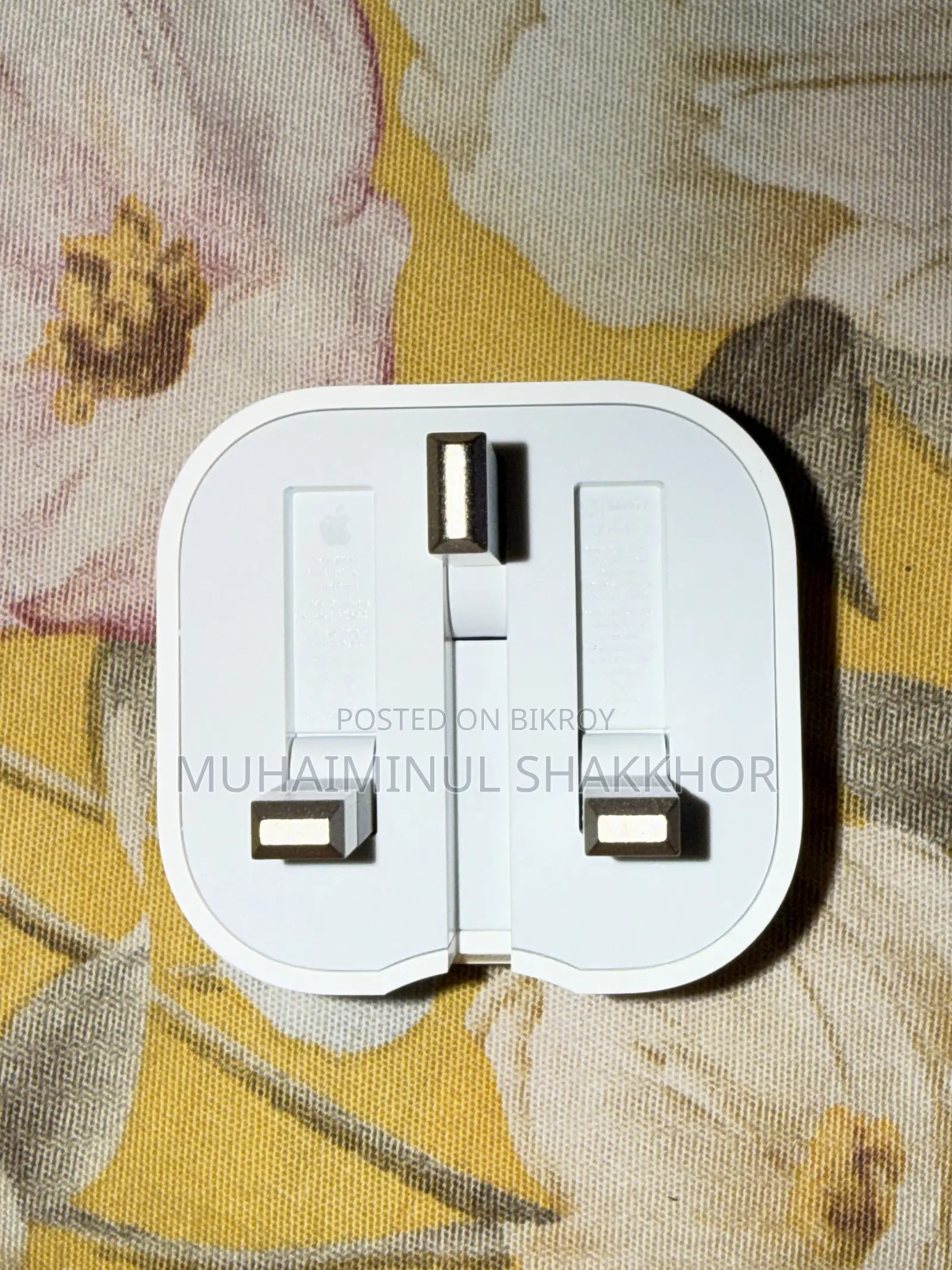 Apple 20w Adapter (3 Pin)
